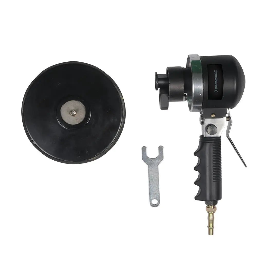 Silverline Air Sander & Polisher 150mm 580430  White Rose Tools