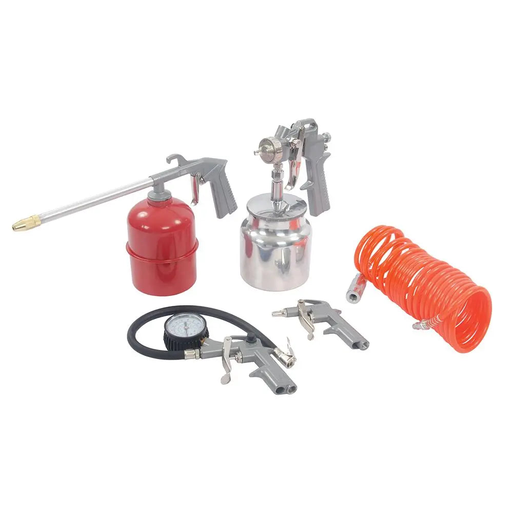 Silverline Air Tools & Compressor Accessories Kit 5pce 633548  White Rose Tools