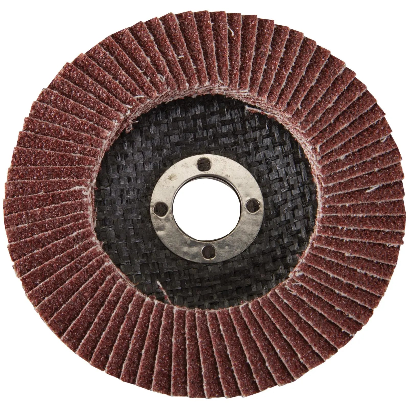 Silverline Aluminium Oxide Flap Disc 60 Grit 100mm x 16mm Bore 