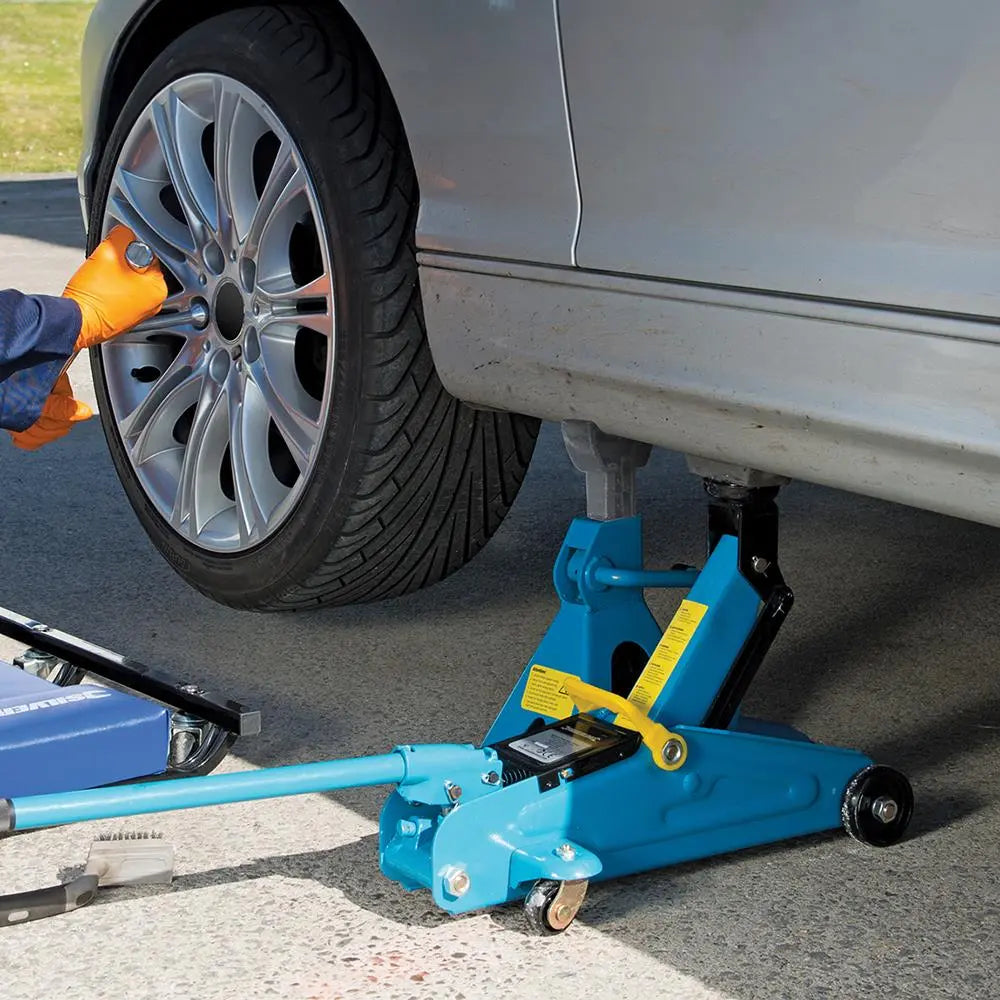 Silverline Axle Stand Set 2 Piece 3 Tonne Lifting Capacity 