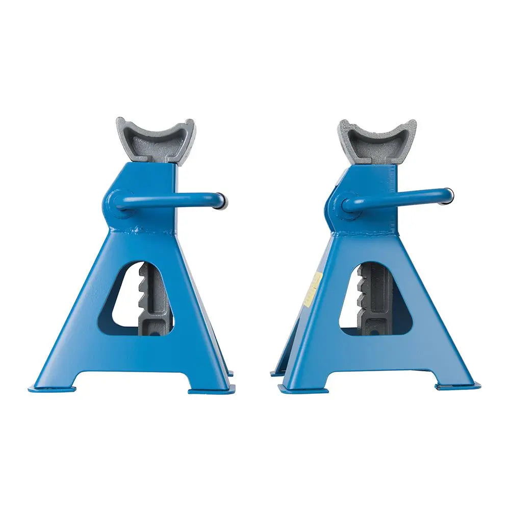 Silverline Axle Stand Set 2 Piece 3 Tonne Lifting Capacity 