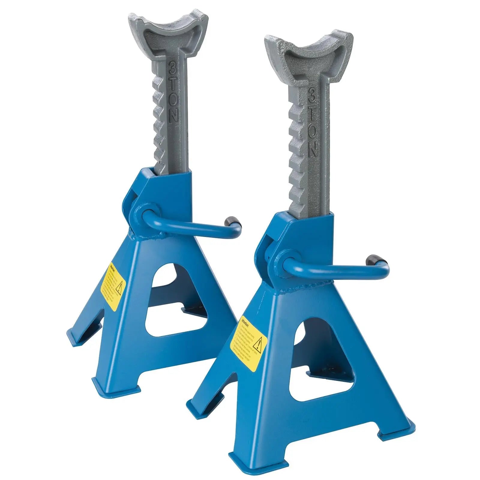 Silverline Axle Stand Set 2 Piece 3 Tonne Lifting Capacity 