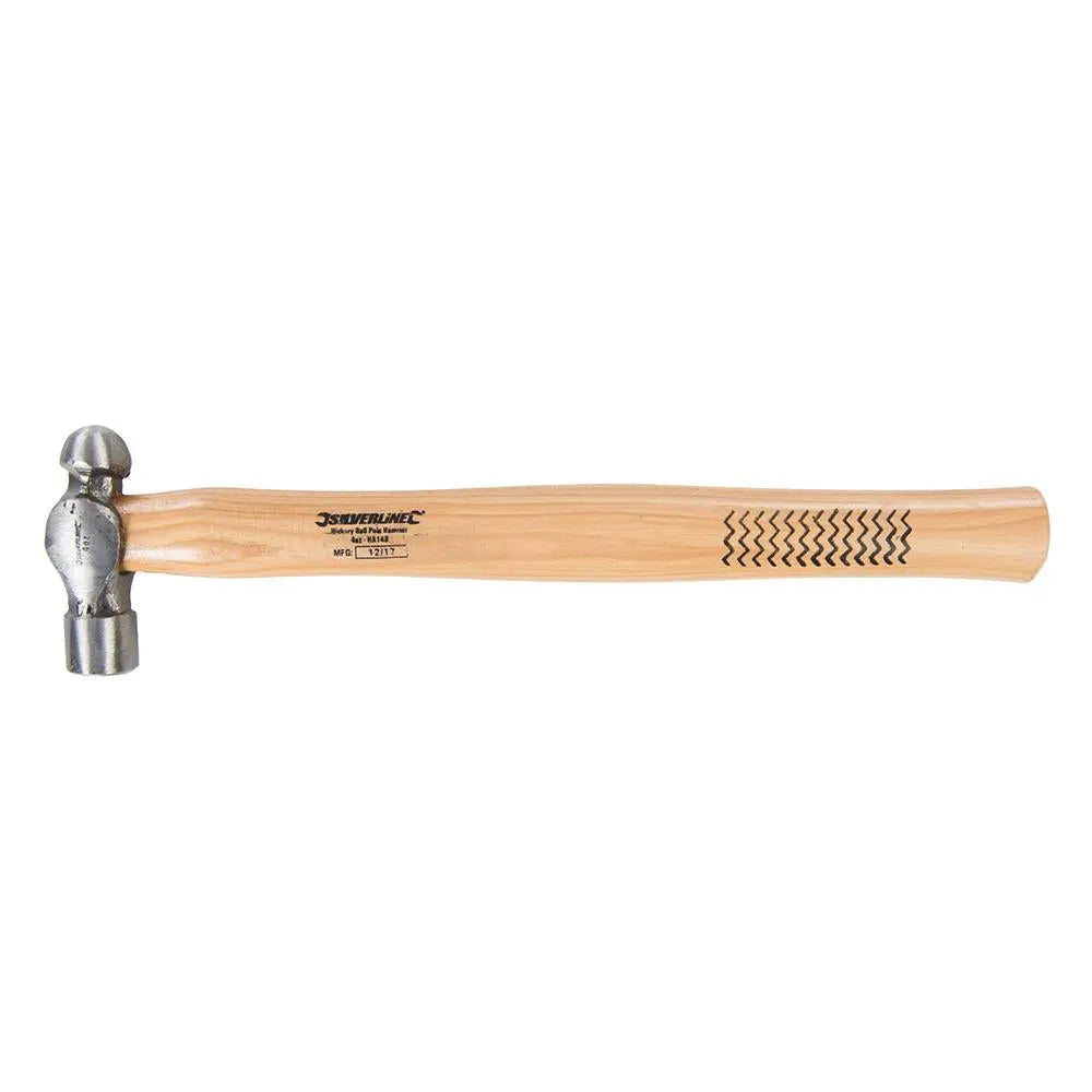 Silverline Ball Pein Hammer Hickory 4oz (113g) HA14B  White Rose Tools