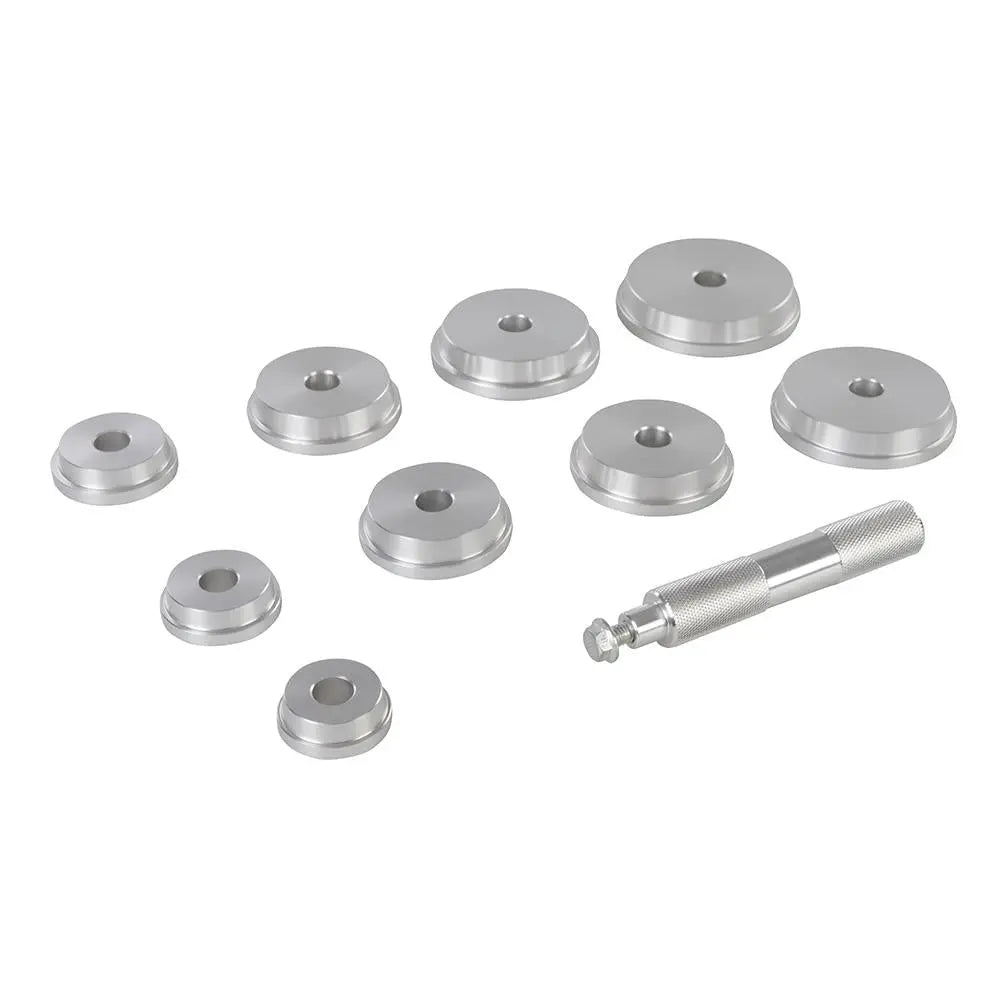 Silverline Bearing Race & Seal Driver Kit 10pce 39.5 - 81mm 486869  White Rose Tools