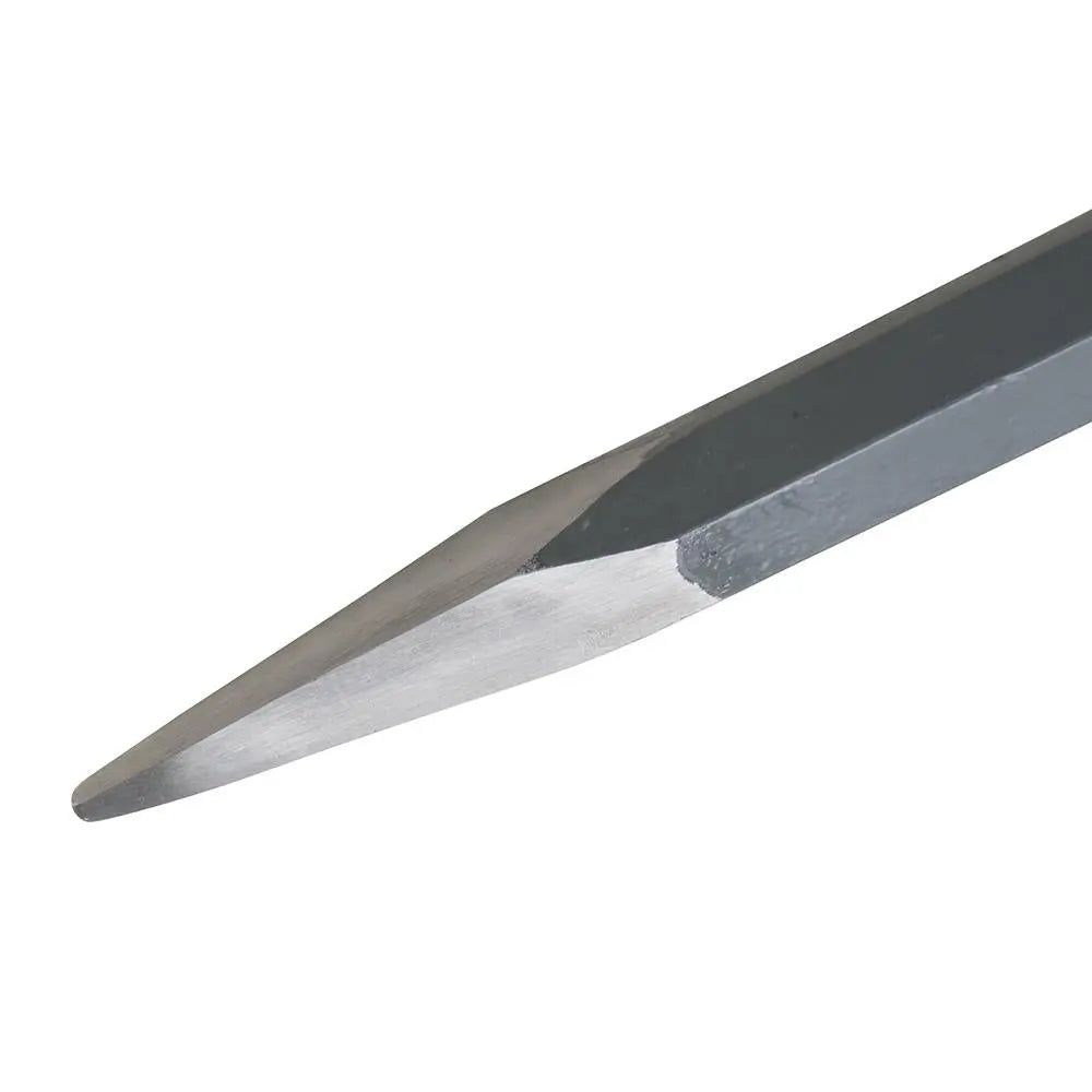 Silverline Bent Chisel Digging Bar 1500 x 27mm 657641  White Rose Tools