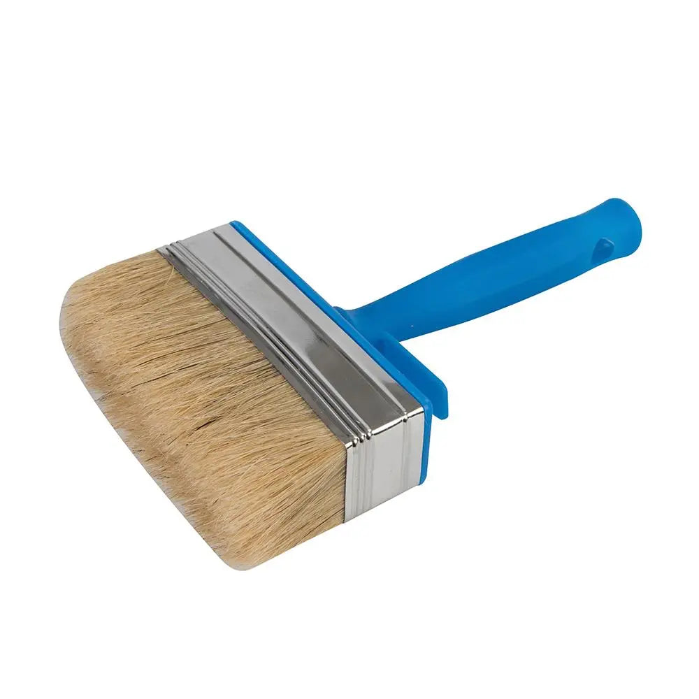 Silverline Block Brush 115mm / 4-1/2" 394974  White Rose Tools