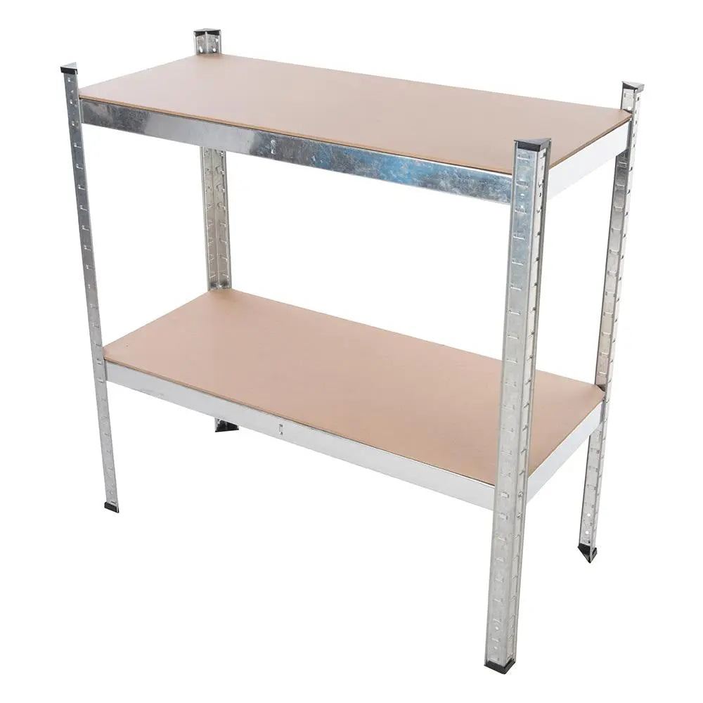 Silverline Boltless Freestanding Shelving Unit 5-Tier 666247  White Rose Tools