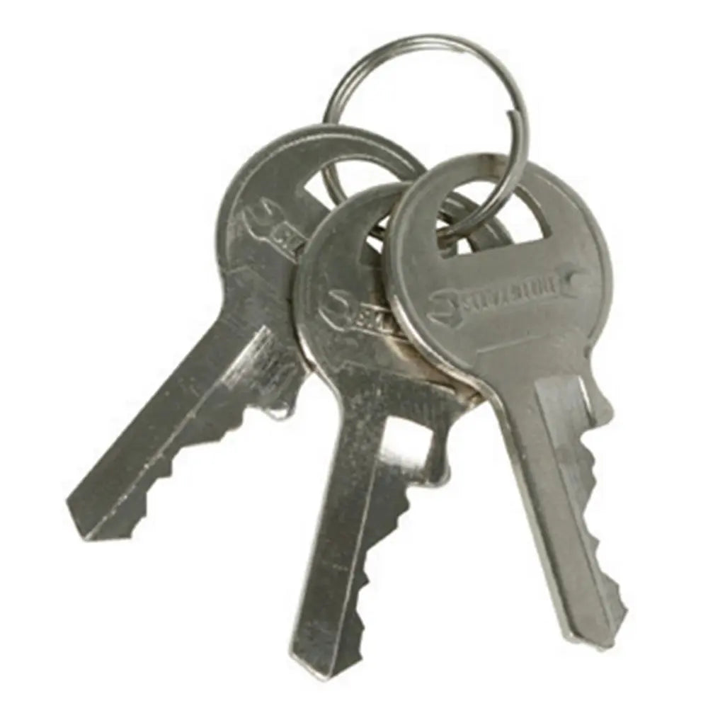 Silverline Brass Padlock Long Shackle 40mm MSS03L  White Rose Tools
