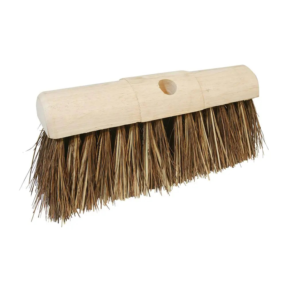 Silverline Broom Bassine/Cane Saddleback 330mm (13") 783153  White Rose Tools