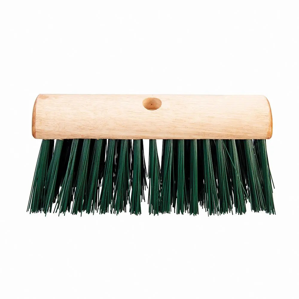 Silverline Broom PVC 330mm (13") 196579  White Rose Tools