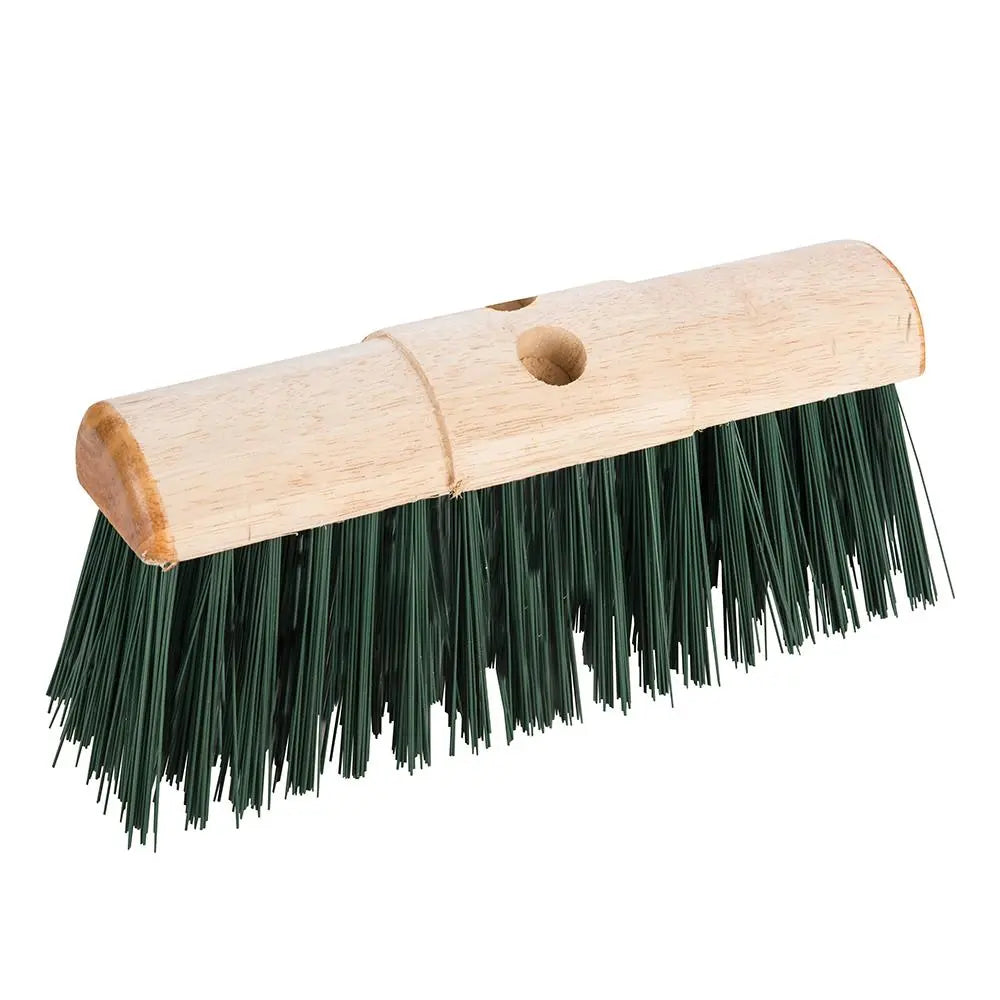 Silverline Broom PVC Saddleback Raised Centre 330mm (13") 598529  White Rose Tools