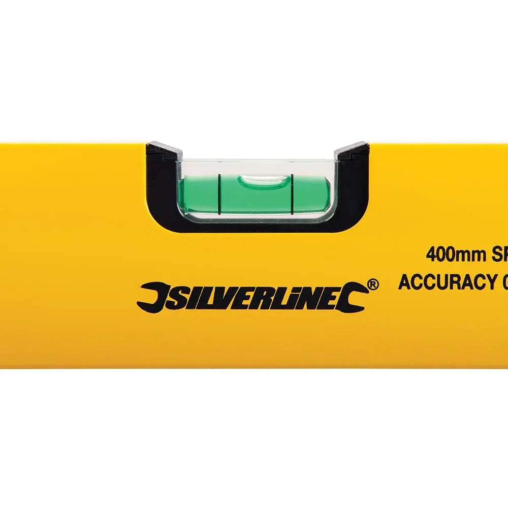 Silverline Builders Level Set 3pce 400, 600 & 1000mm 119688  White Rose Tools