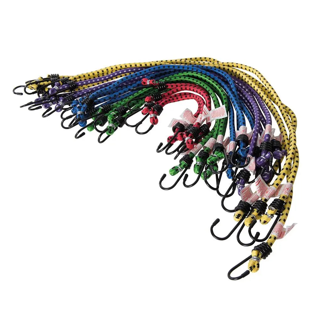 Silverline Bungee Cord Set 20pce 759497  White Rose Tools