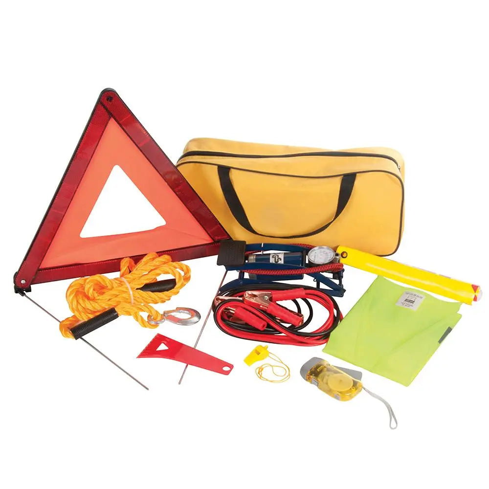 Silverline Car Emergency Kit 9pce 933429  White Rose Tools