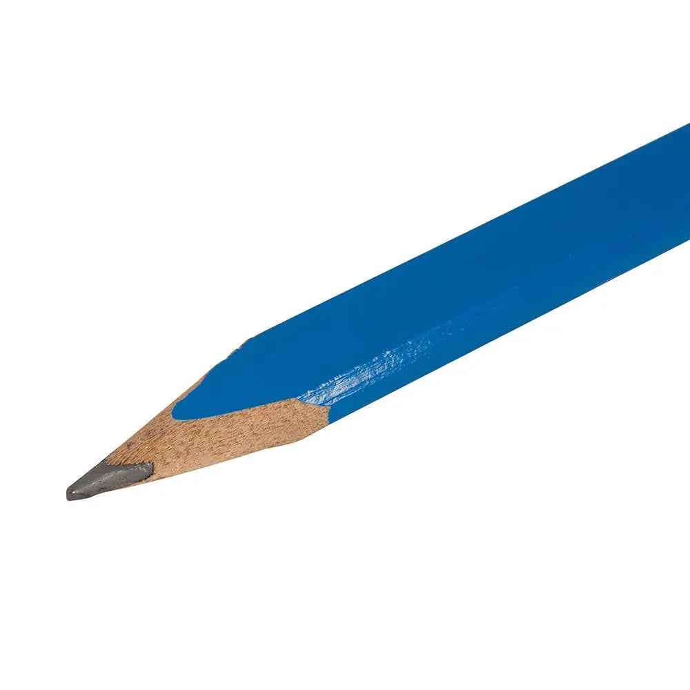 Silverline Carpenters Pencils & Sharpener Set 13pce 175mm 250227  White Rose Tools