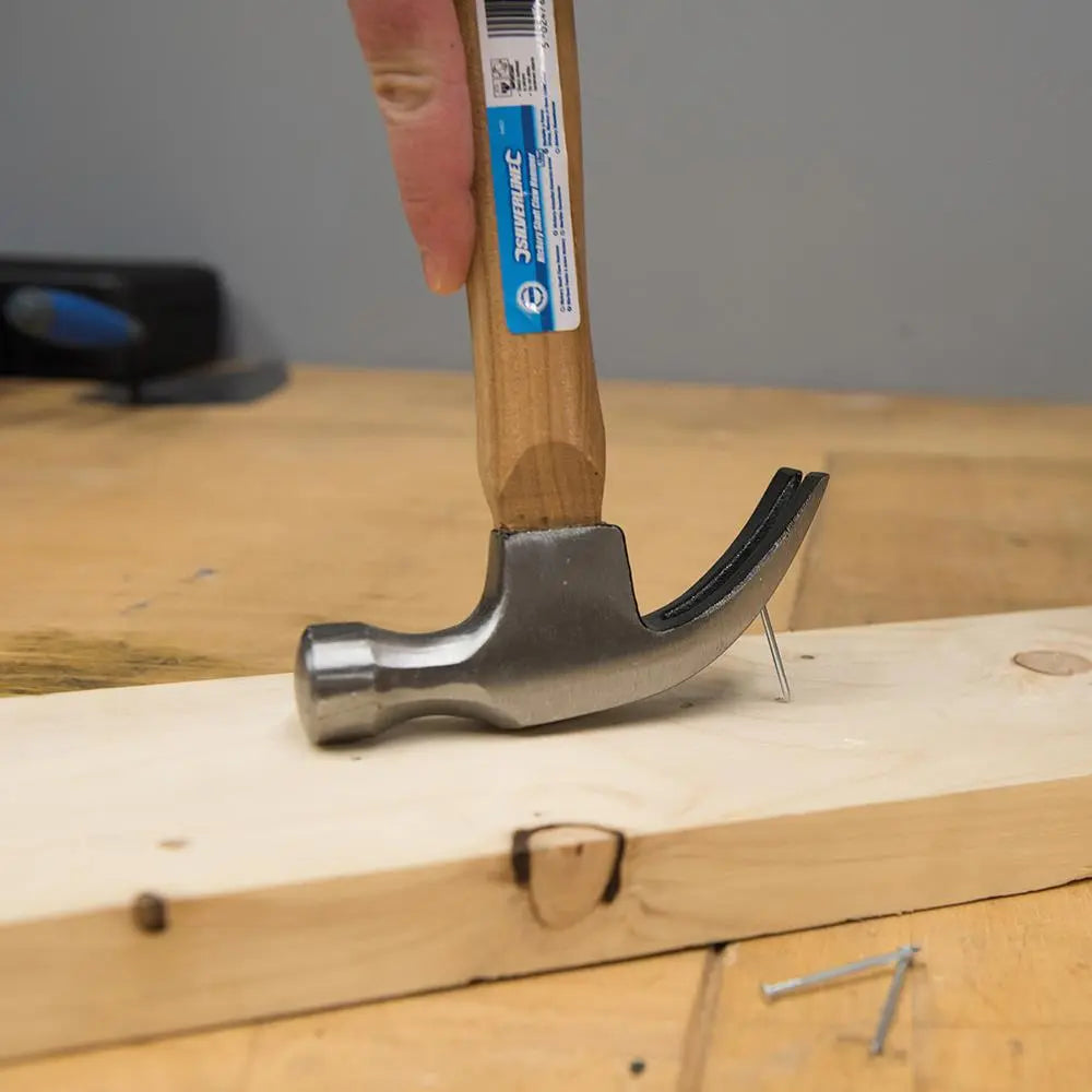 Silverline Claw Hammer Hickory 16oz (454g) HA01  White Rose Tools
