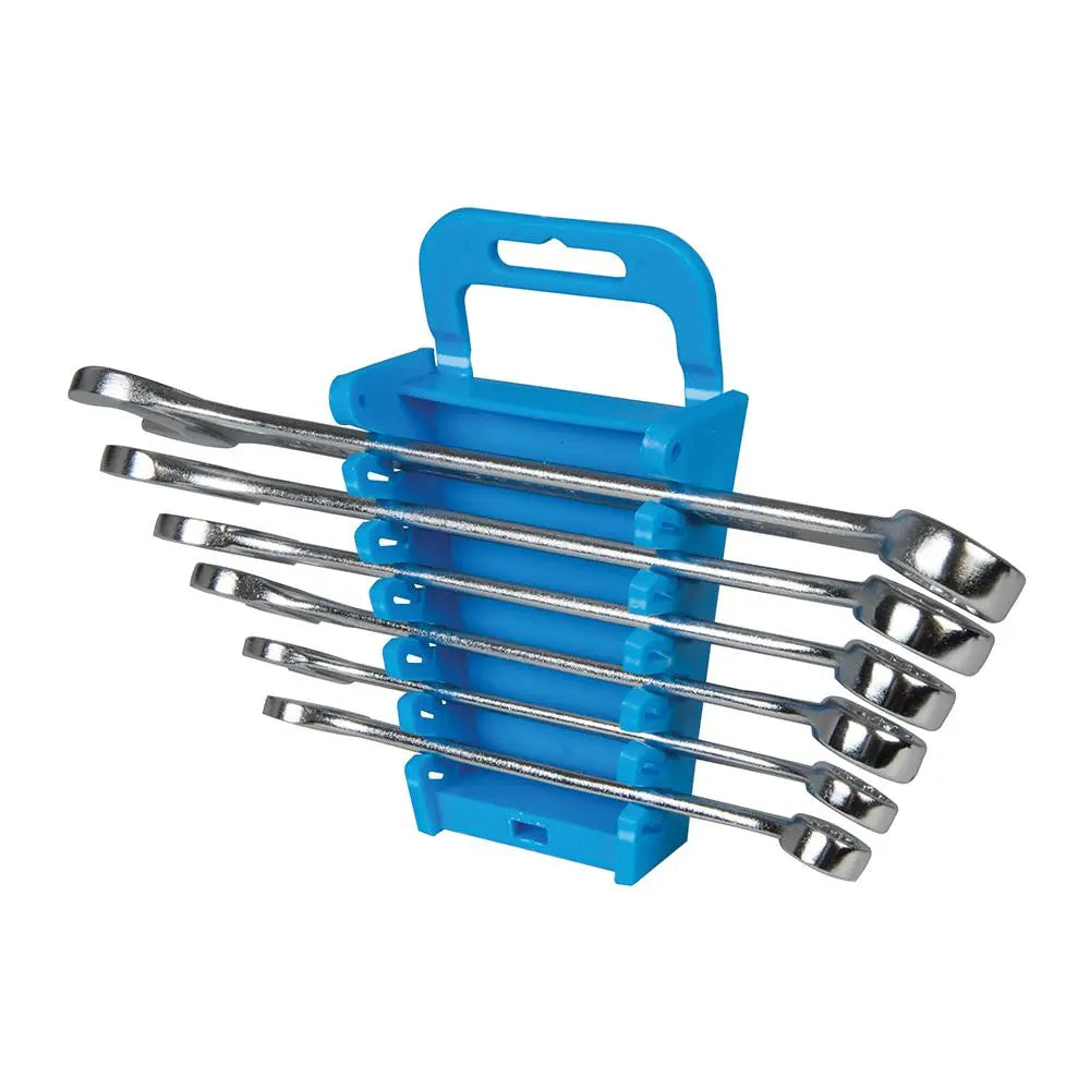 Silverline Combination Spanner Set 6pce 3/8" - 11/16" AF SP20  White Rose Tools