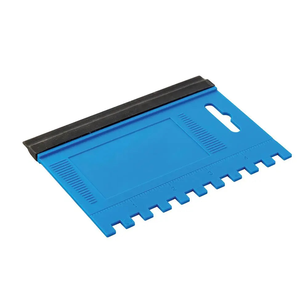 Silverline Combination Squeegee Spreader 125 x 95mm - 6mm Teeth 380251  White Rose Tools