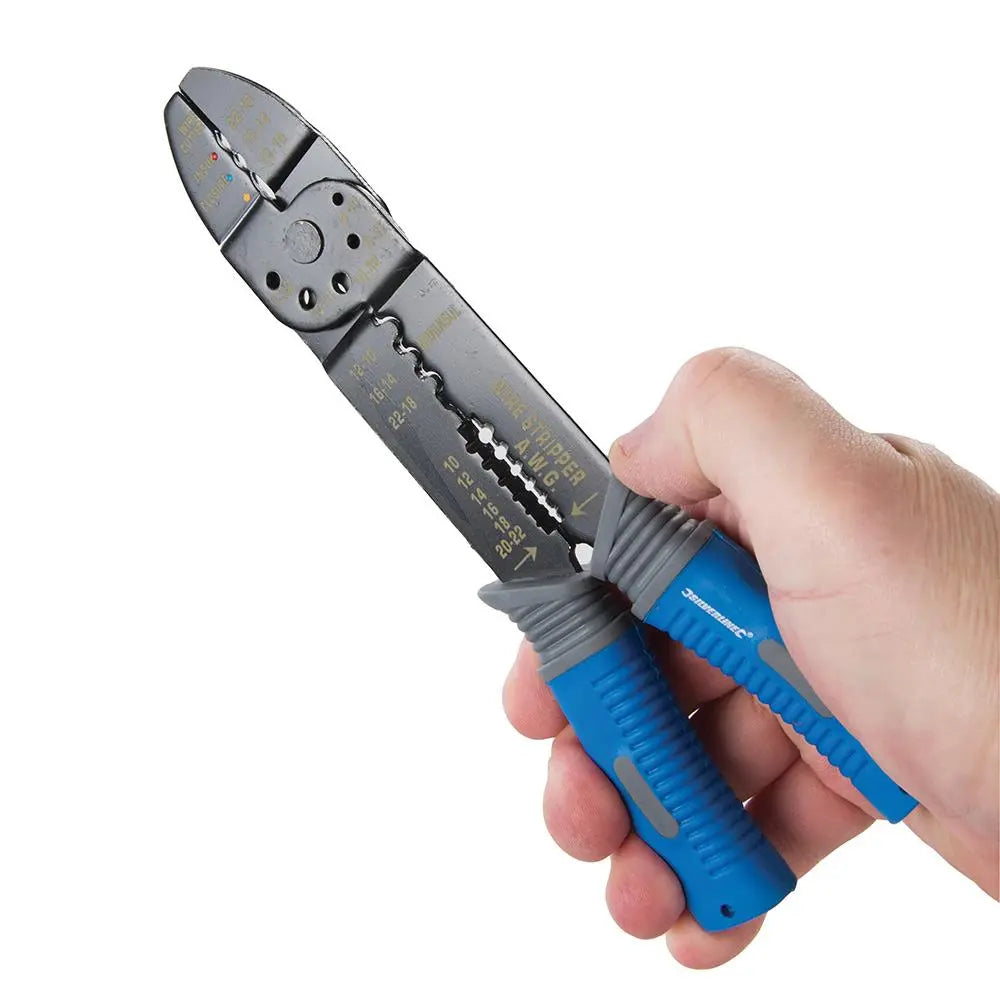 Silverline Crimping Tool Set 271pce 220mm 457054  White Rose Tools