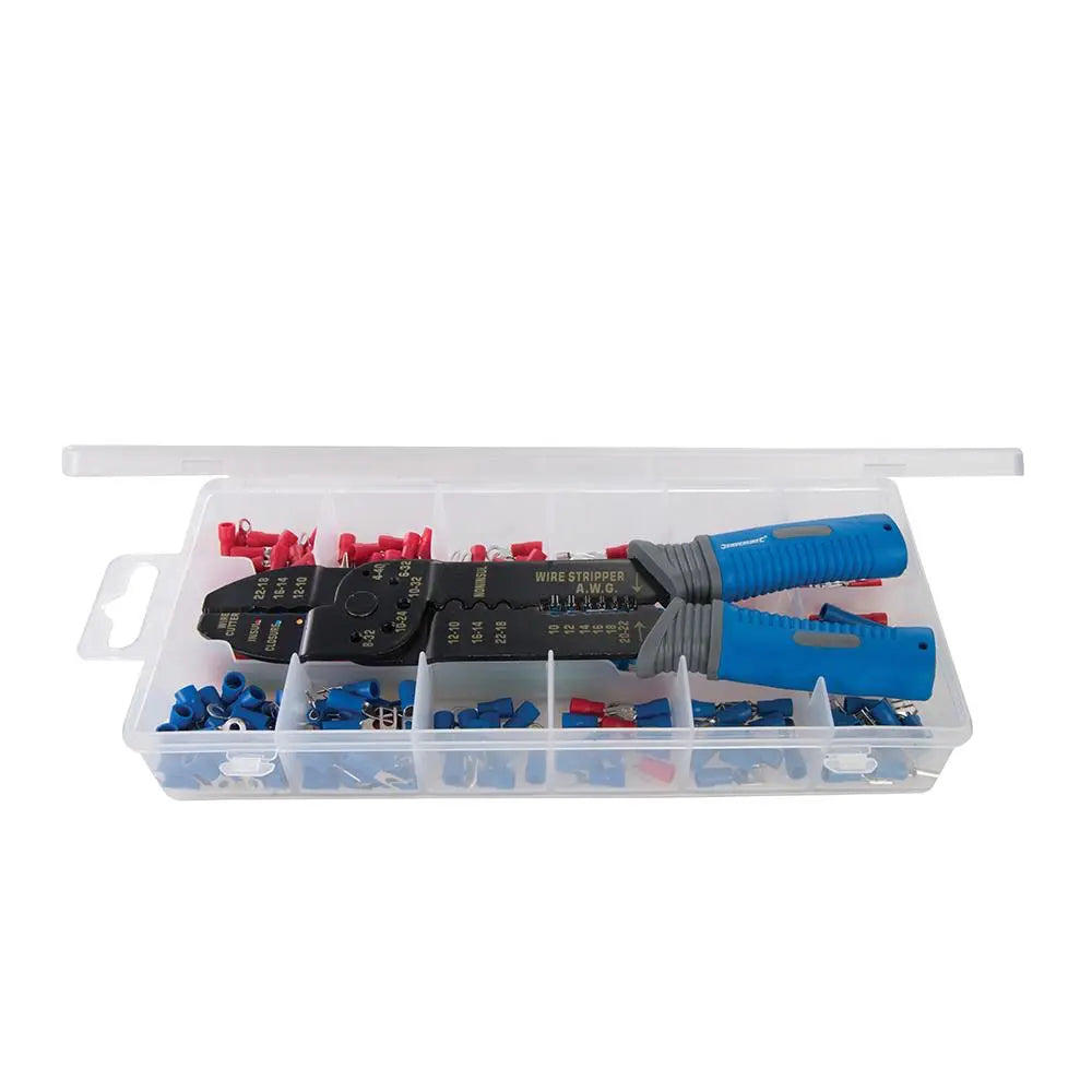 Silverline Crimping Tool Set 271pce 220mm 457054  White Rose Tools