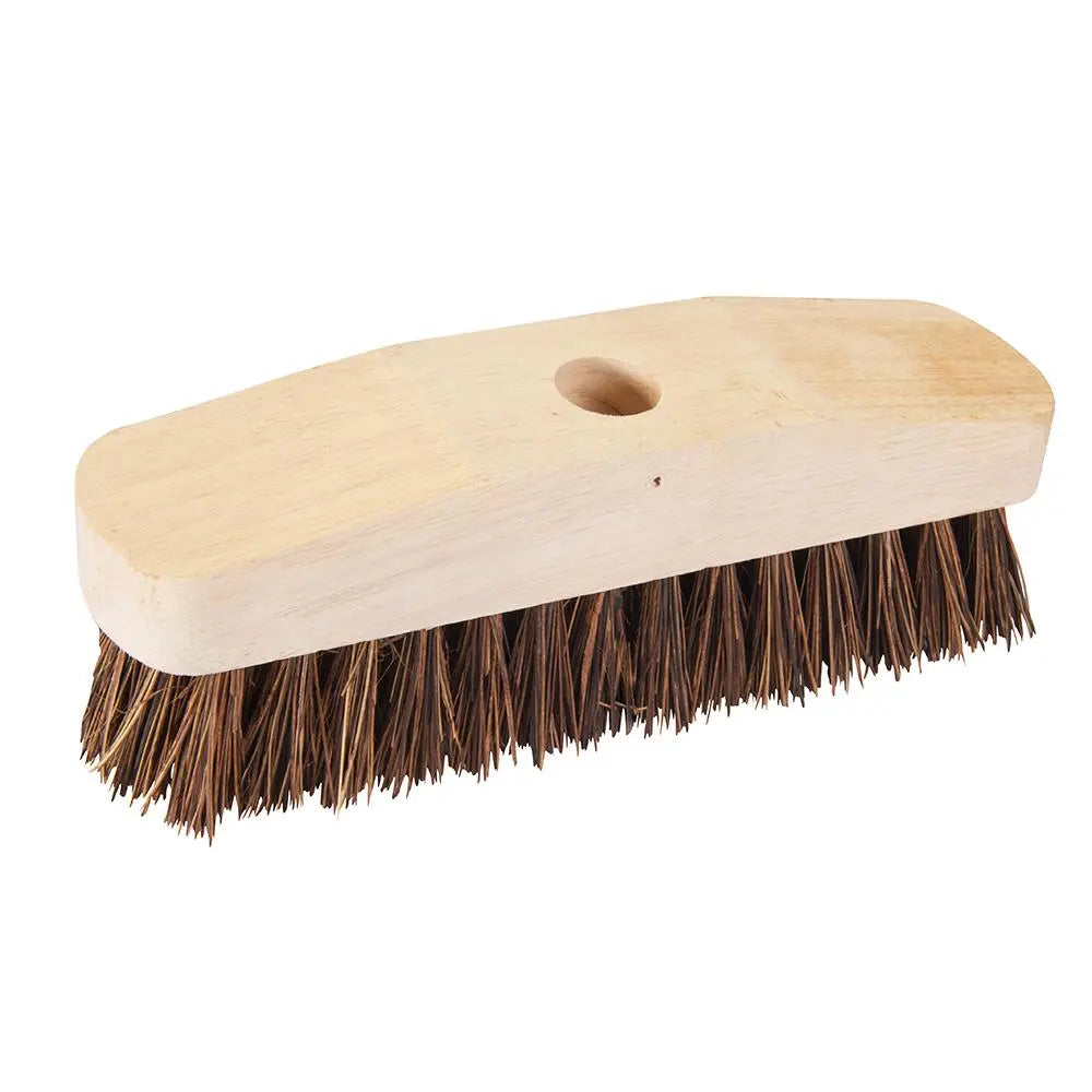 Silverline Deck Scrub Brush 230mm (9") 633813  White Rose Tools