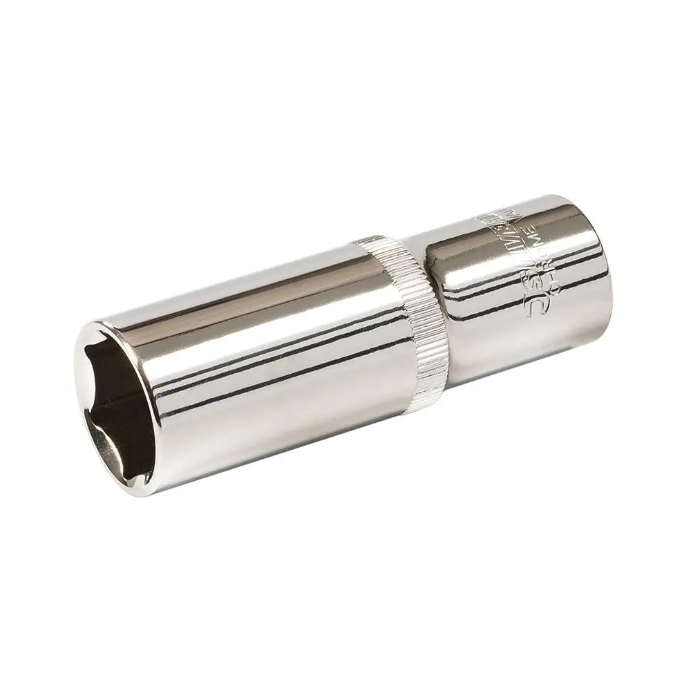 Silverline Deep Socket Set 1/2" Drive 6pt Metric 7pce 10 - 19mm 196513  White Rose Tools