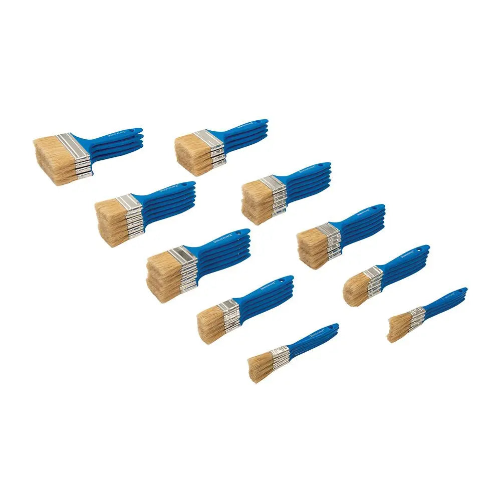 Silverline Disposable Paint Brush Set 50pce 359900  White Rose Tools