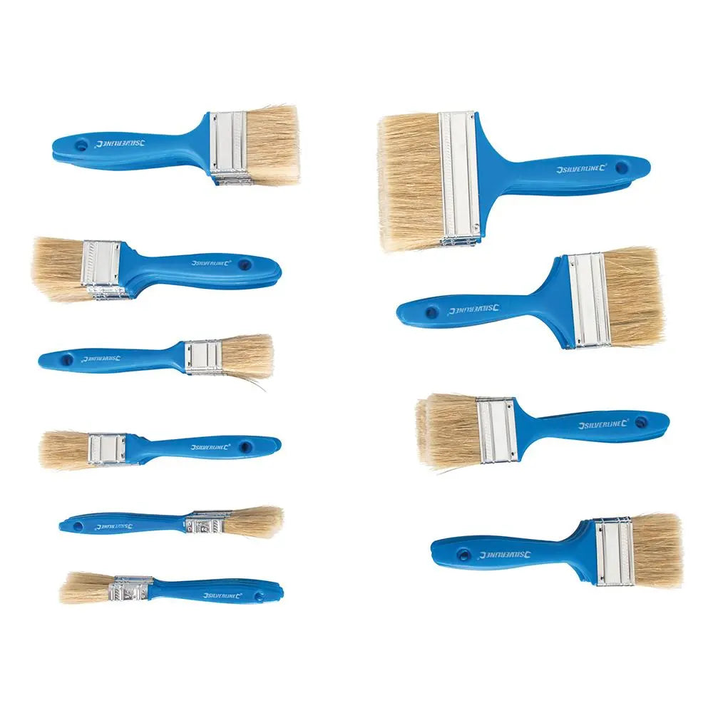 Silverline Disposable Paint Brush Set 50pce 359900  White Rose Tools