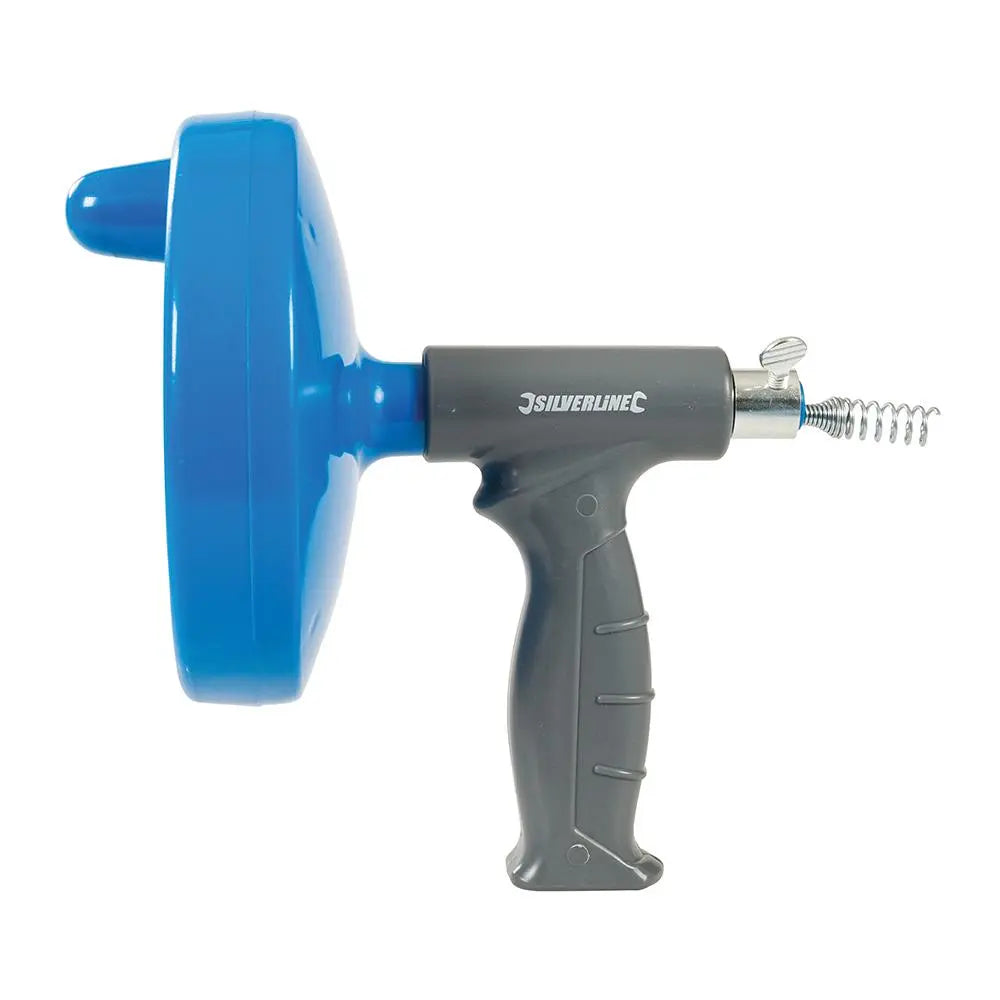 Silverline Drain Unblocker 6m x 6mm 395010  White Rose Tools