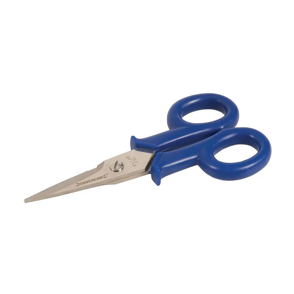 Silverline Electricians Scissors 140mm 956775  White Rose Tools