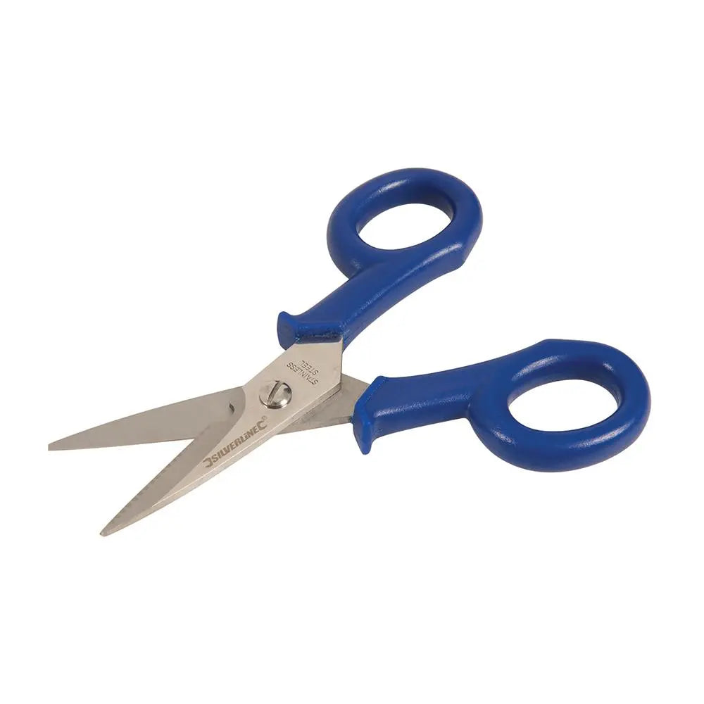 Silverline Electricians Scissors 140mm 956775  White Rose Tools