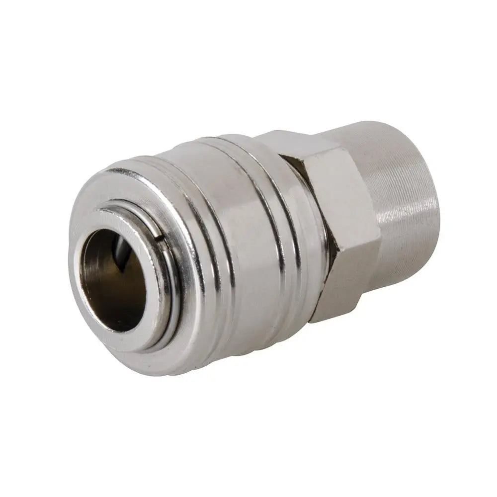 Silverline Euro Air Line Female Thread Quick Coupler 1/4" BSP 