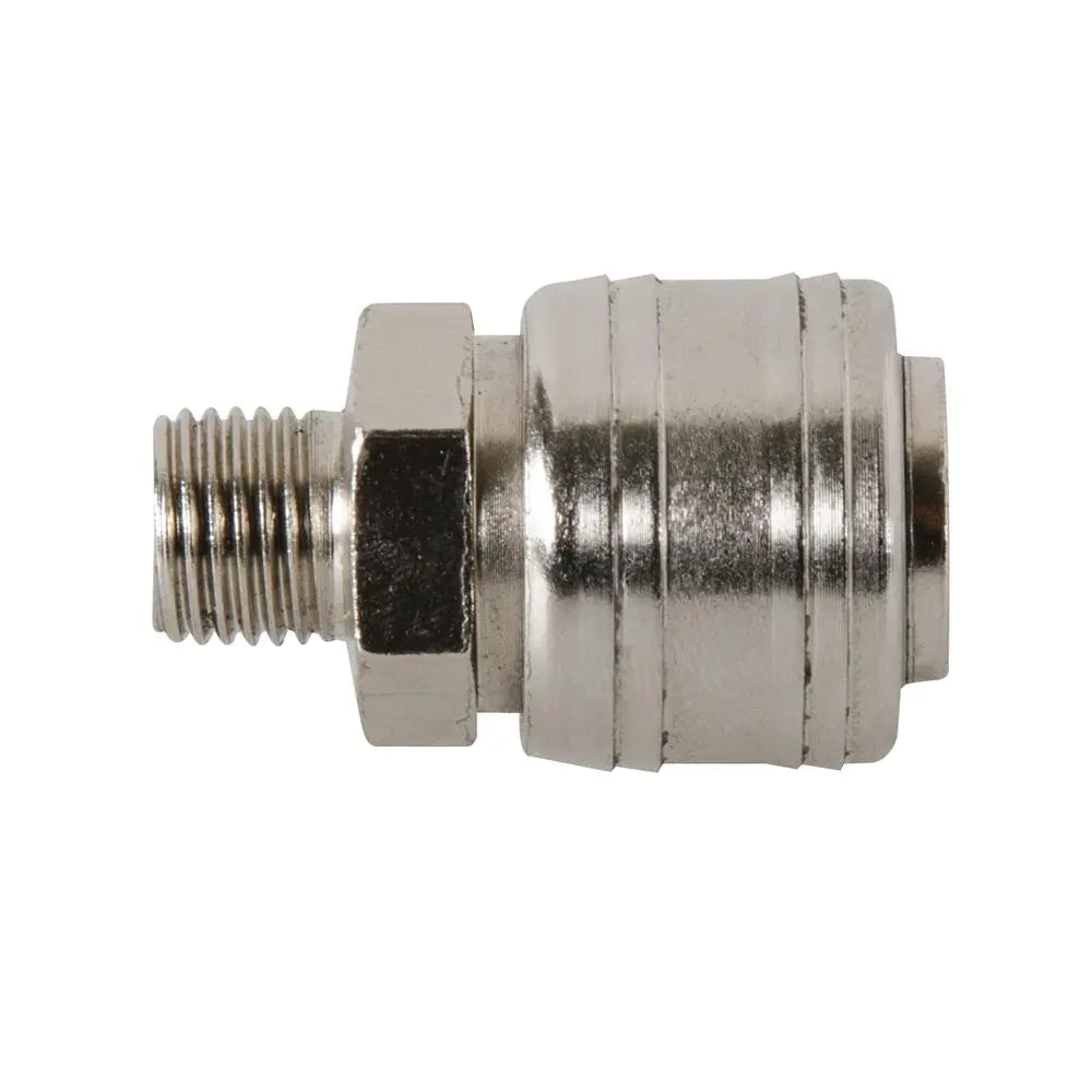 Silverline Euro Air Line Male Thread Quick Coupler 1/4" BSP 