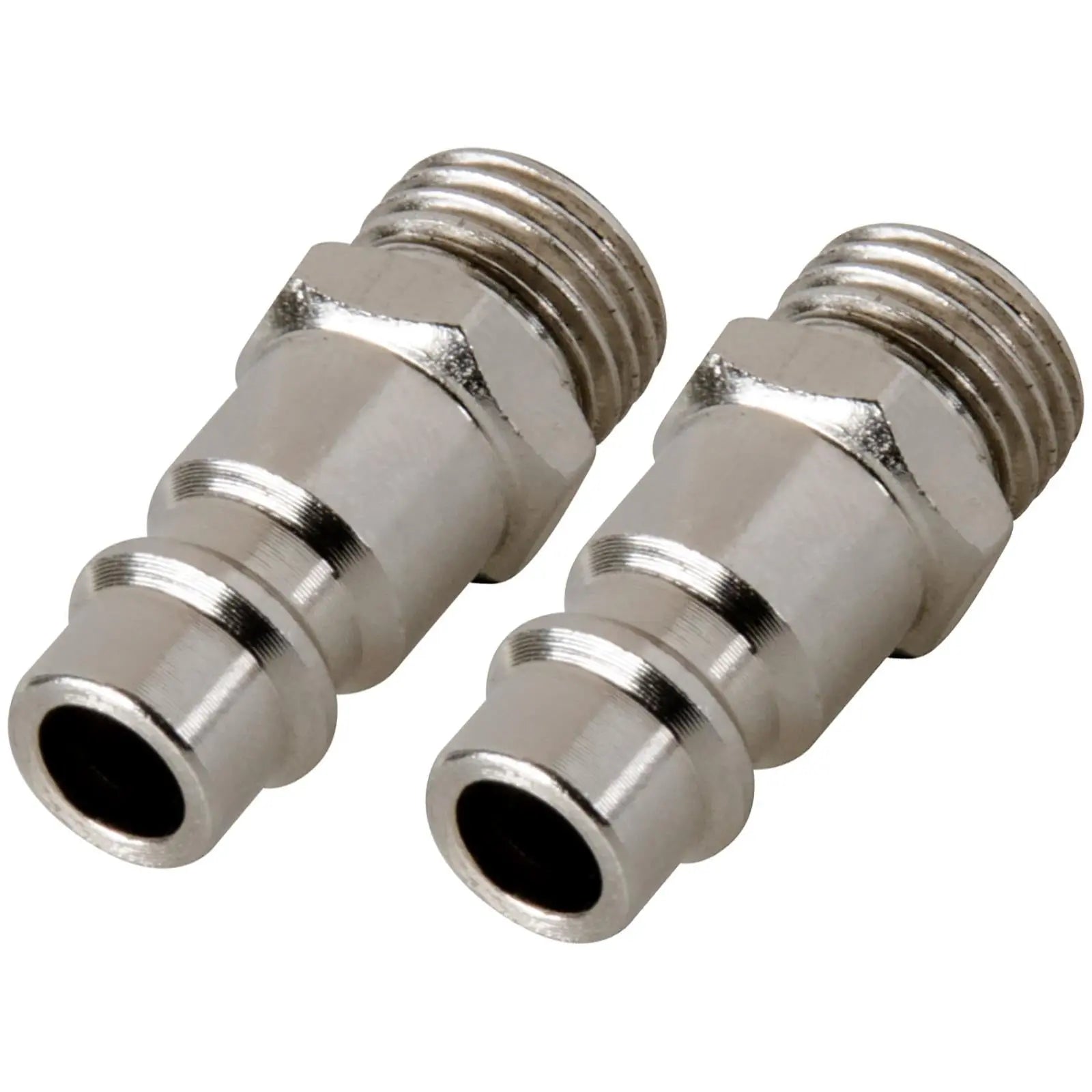 Silverline Euro Bayonet Coupler 1/4” BSP Male Thread 2 Pack 