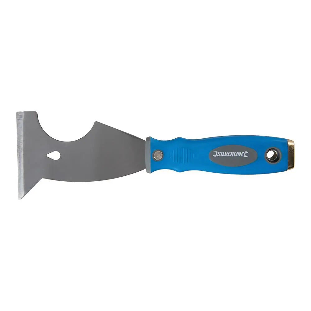 Silverline Expert 6-in-1 Scraper 75mm 661660  White Rose Tools