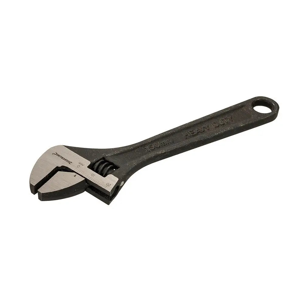 Silverline Expert Adjustable Wrench Length 150mm - Jaw 17mm WR11  White Rose Tools
