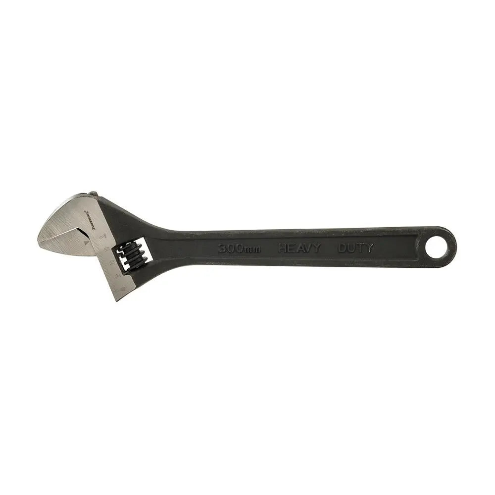 Silverline Expert Adjustable Wrench Length 250mm - Jaw 27mm WR31  White Rose Tools