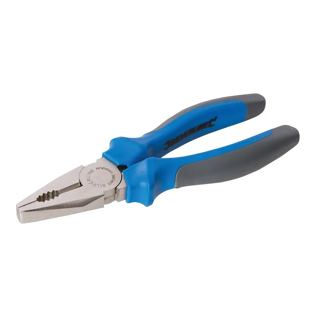 Silverline Expert Combination Pliers 180mm or 200mm 