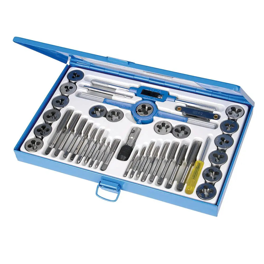 Silverline Expert Tap & Die Set 40pce 186811  White Rose Tools