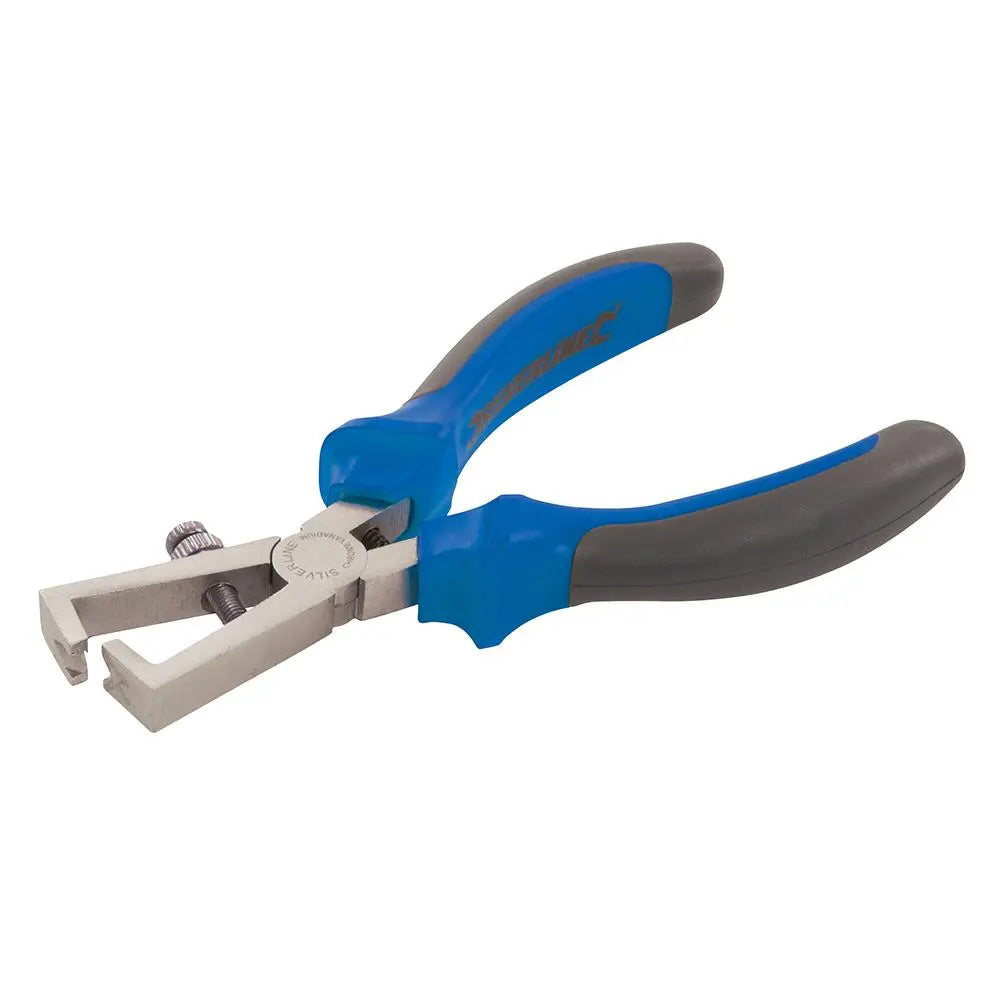 Silverline Expert Wire Stripping Pliers 150mm 793766  White Rose Tools