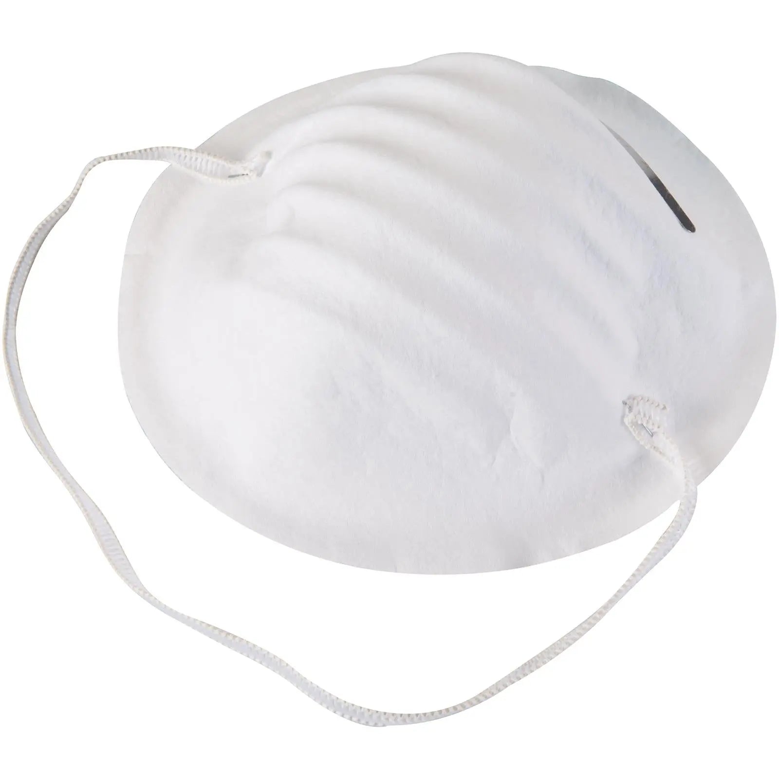 Silverline Face Dust Mask Disposable Respirator Comfort Fibres Virus Safety  White Rose Tools