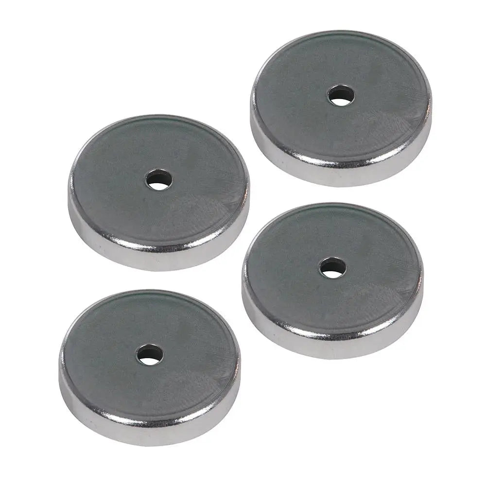 Silverline Ferrite Magnet 4pk 7.2kg Capacity 106307  White Rose Tools