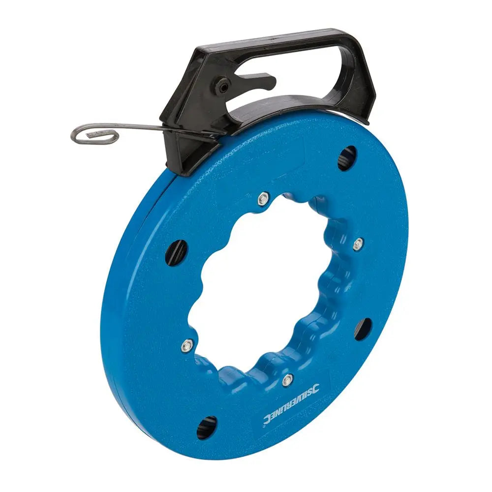 Silverline Fish Tape 15m 868726  White Rose Tools