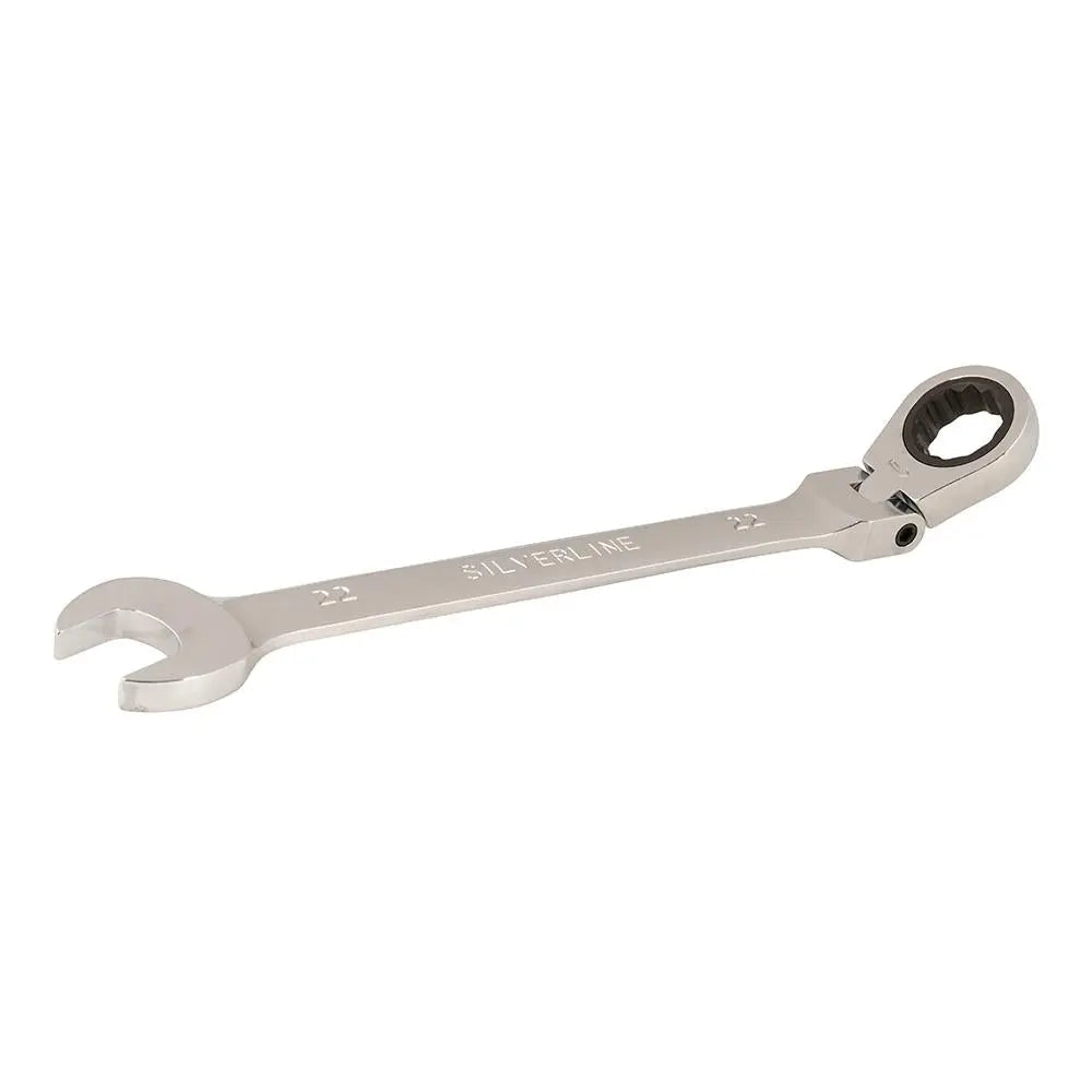 Silverline Flexible Head Ratchet Spanners 
