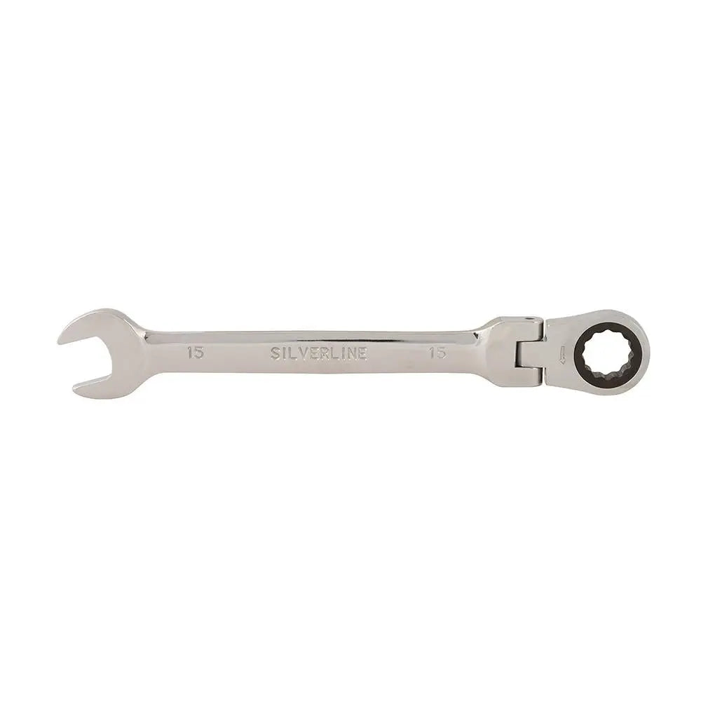 Silverline Flexible Head Ratchet Spanners 