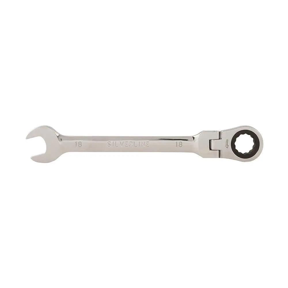 Silverline Flexible Head Ratchet Spanners 