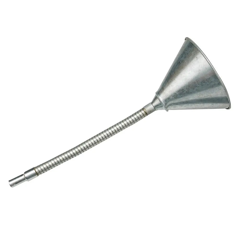 Silverline Flexible Steel Funnel 150mm 868860  White Rose Tools