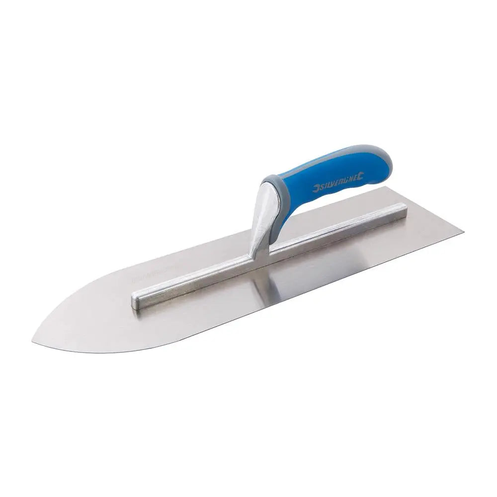 Silverline Flooring Trowel Soft-Grip 400 x 115mm 651591  White Rose Tools
