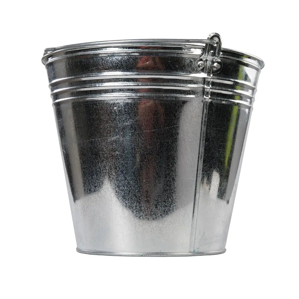Silverline Galvanised Bucket 3pk 14Ltr 907044  White Rose Tools