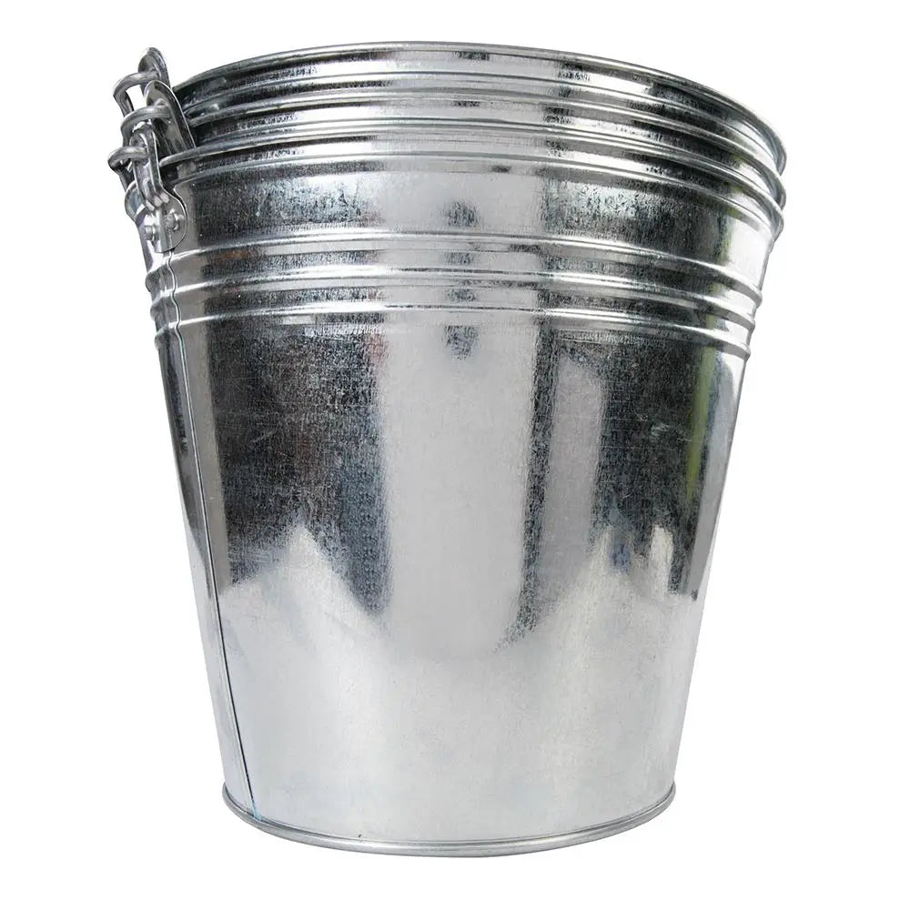 Silverline Galvanised Bucket 3pk 14Ltr 907044  White Rose Tools